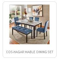COS-HAGAR MABLE DINING SET